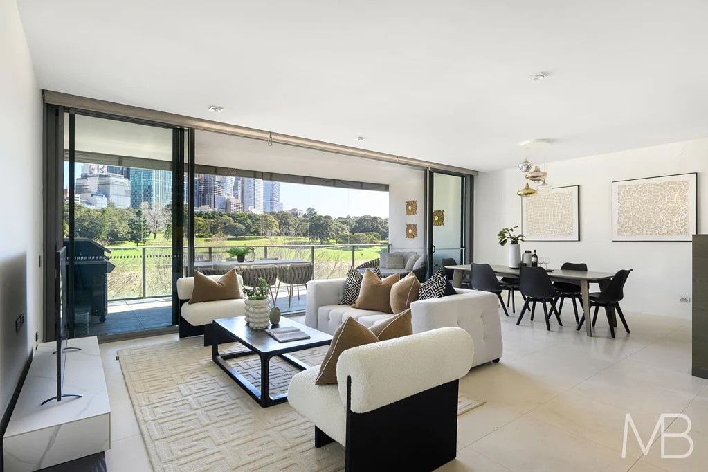 Woolloomooloo 3कमरा Prime Parkside Elegance - Luxe Penthouse Above the Sydney Skyline
