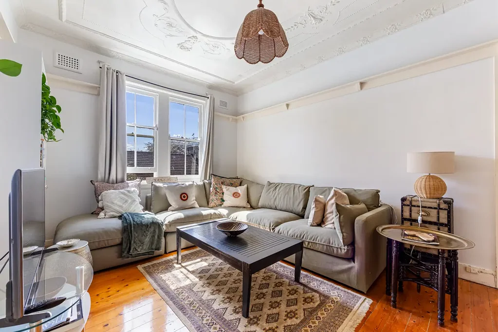 Sun drenched three-bedroom apartment in the heart of Bondi
