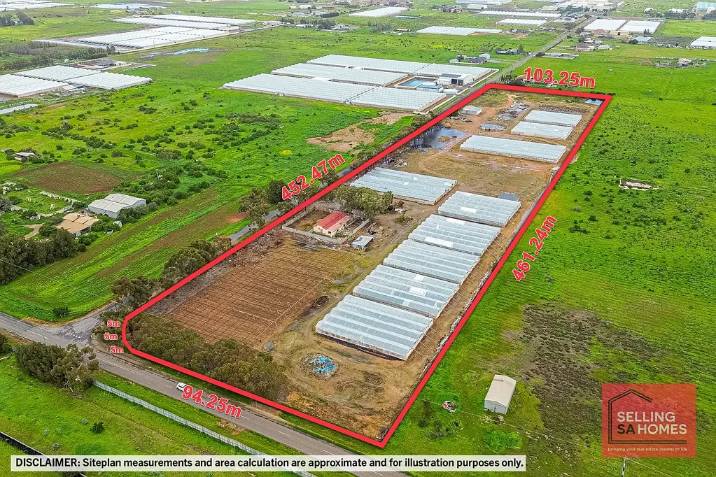 Waterloo Corner A Rare Opportunity 11.76 Acres with Established Greenhouses + Bolivar Water + Infrastructure + Home