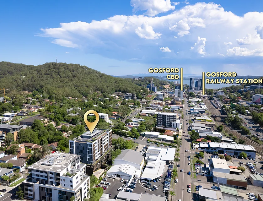 Level 4/402/62 Hills Street, North Gosford, Central Coast, 2 rūma, 2 rūma horoi, Apartment