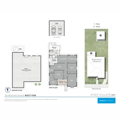 34 Mitchell Street, West End, QLD 4101, 4 Bedrooms, 1 Bathrooms, House