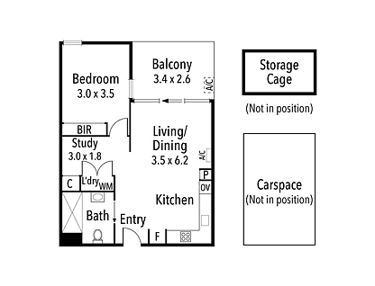 505/626 Heidelberg Road, Alphington, North Melbourne, 1房, 1浴, Apartment