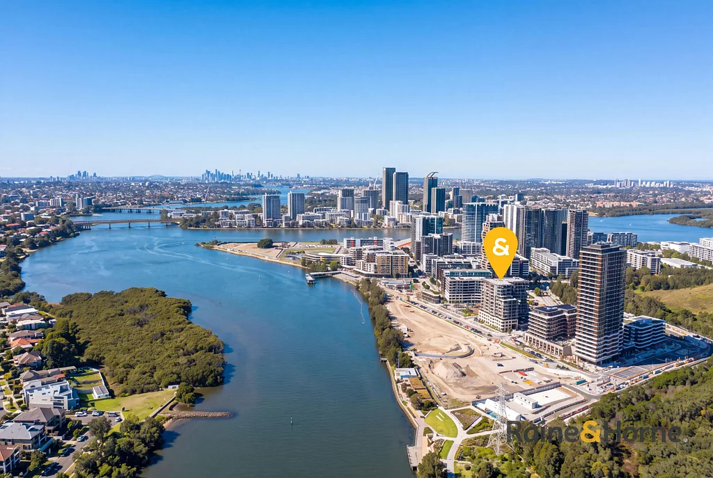 Wentworth Point 1房 Sanctuary 备受推崇的 Laguna 住宅中无与伦比的海滨空中豪宅 An Unrivalled Waterfront Sky Home in Sanctuary's Prestigious Laguna Residence