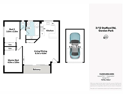3/12 Stafford Road, Gordon Park, Brisbane - Northern Region , 2房, 1浴, Apartment