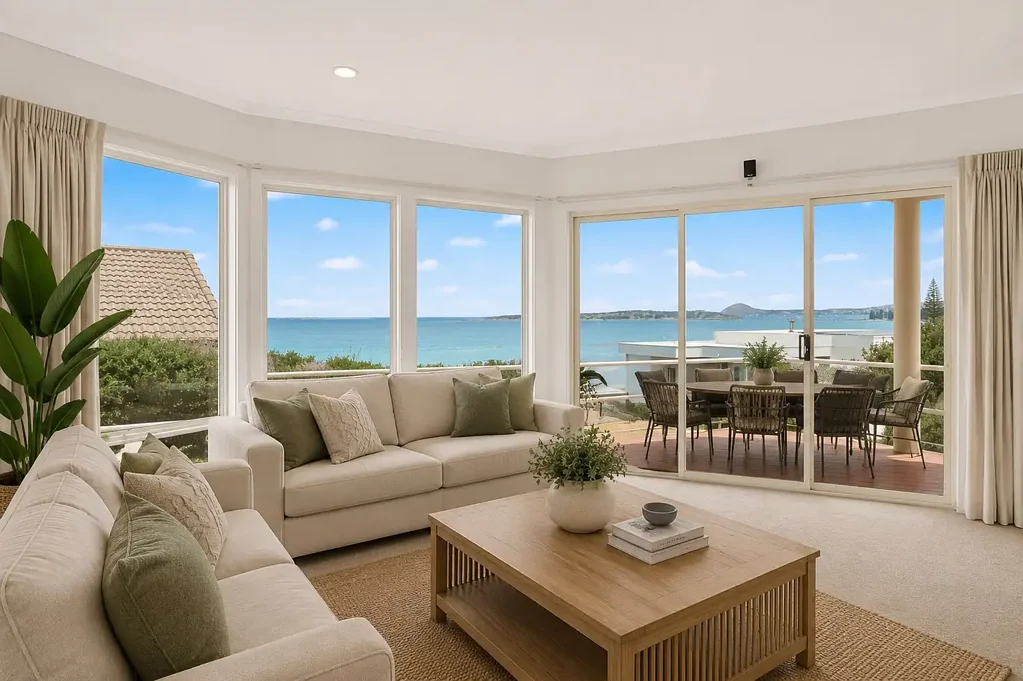 Hayborough 4غرفة نوم A Rare Coastal Retreat with Sweeping Ocean Views