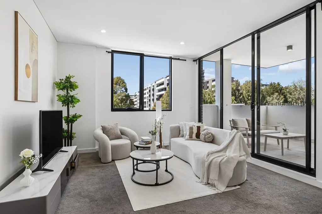 Wolli Creek 2房 位于 Vicinity Point 的宽敞两卧室公寓，配备现代舒适设施 Spacious 2 Bed Apartment with Modern Comforts in Vicinity Point