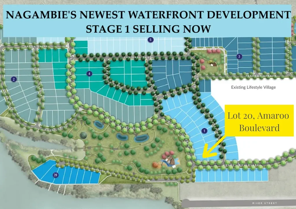 Nagambie GREAT BLOCK IN NEW WATERFRONT ESTATE