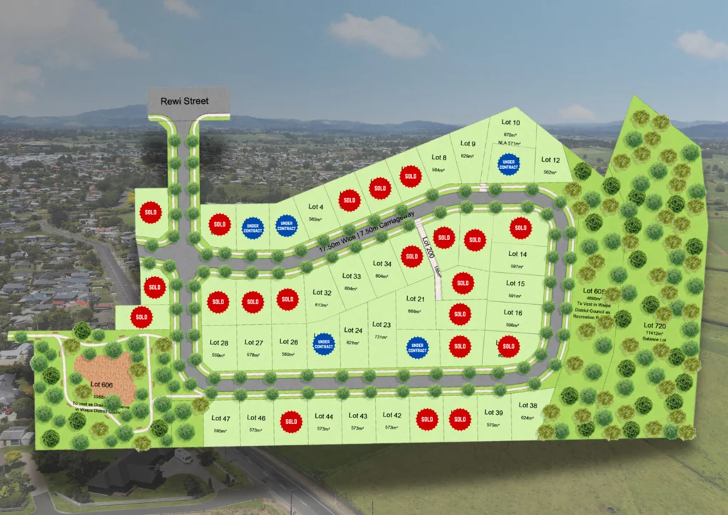 Te Awamutu Build New, Spend Less - Sections Selling Fast