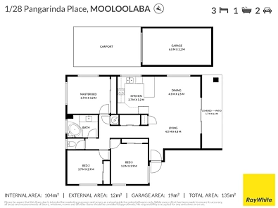 1/28 Pangarinda Place, Mooloolaba, QLD 4557, 3房, 1浴, Apartment