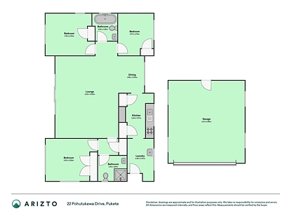 22 Pohutukawa Drive, Pukete, Hamilton City, 3房, 2浴, House