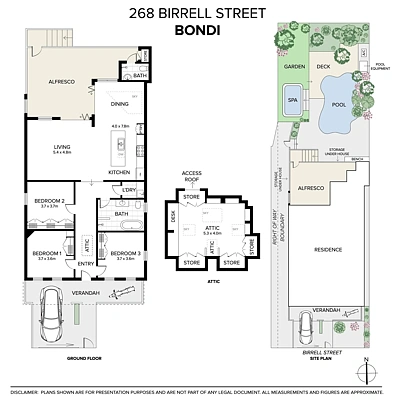 268 Birrell Street, Bondi, NSW 2026, 3 rūma, 2 rūma horoi, House