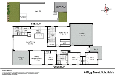 6 Bigg Street, Schofields, NSW 2762, 5 રૂમ, 2 બાથરૂમ, House