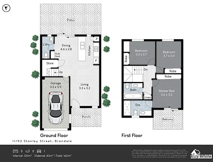 11/93 Stanley Street, Brendale, QLD 4500, 3房, 2浴, 城市屋