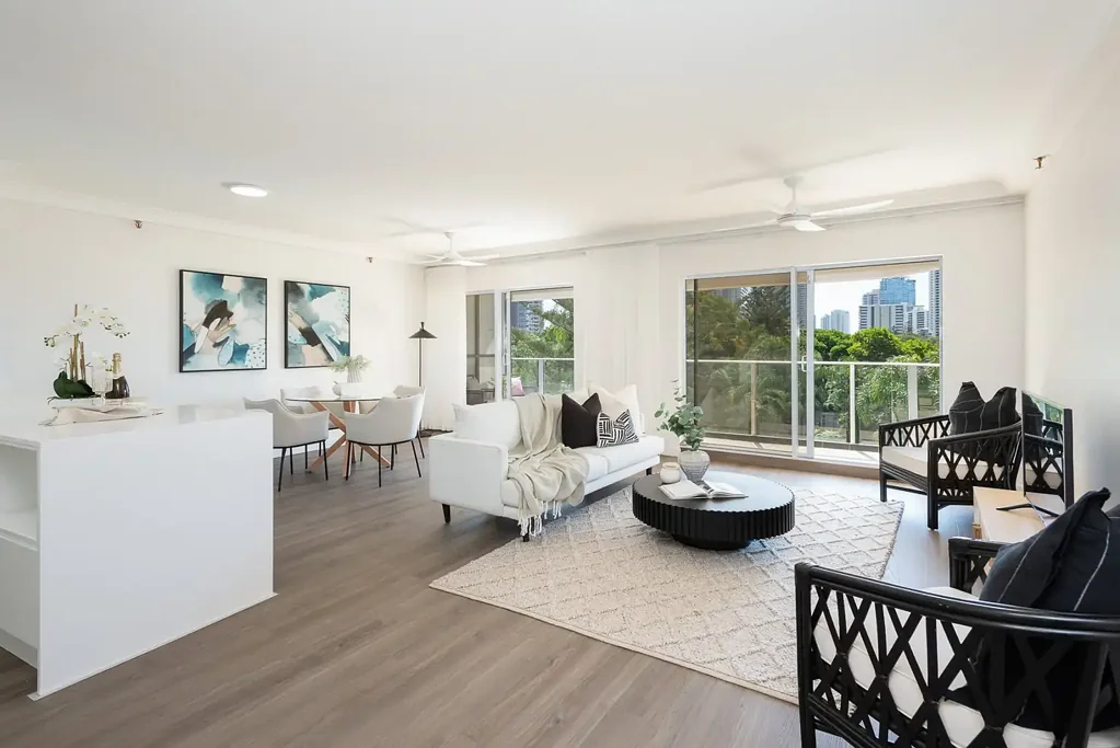 Surfers Paradise 1غرفة نوم Sophisticated Coastal Living in Prestigious Paradise Waters
