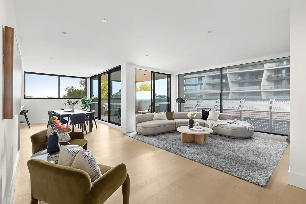 Melbourne 4ห้องนอน Unwavering Luxury, Entire Floor Scale