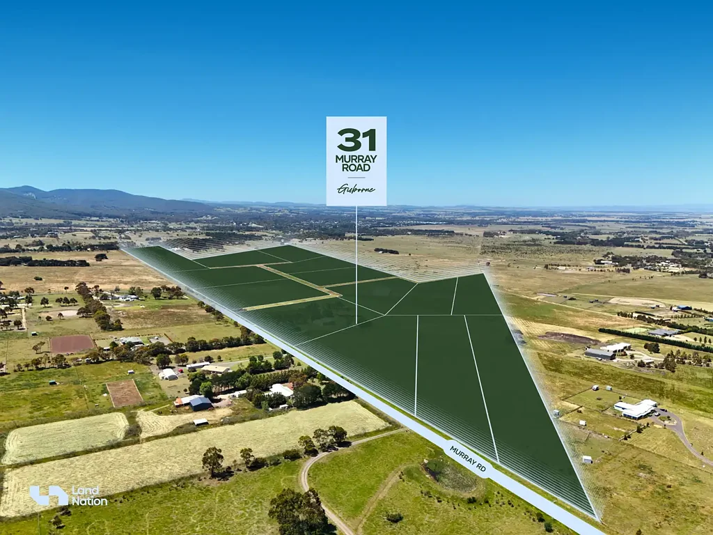 Gisborne  Strategic 59.2ha Subdivision Site Within Gisborne's Growth Corridor.