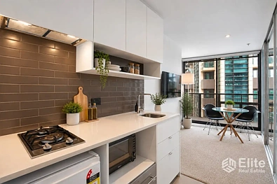 707/243 Franklin Street, Melbourne, VIC 3000, 1房, 1浴, Apartment