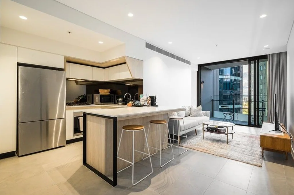 Brisbane City 1બેડરૂમ Contemporary Mary Lane Apartment with 9sqm Storage Room!