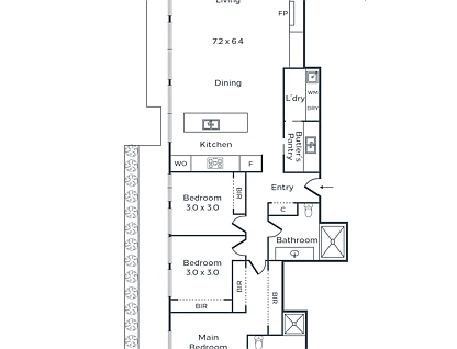 Penthouse/1203 Malvern Road, Malvern, Inner East Melbourne, 3 ห้องนอน, 2 ห้องน้ำ, Apartment