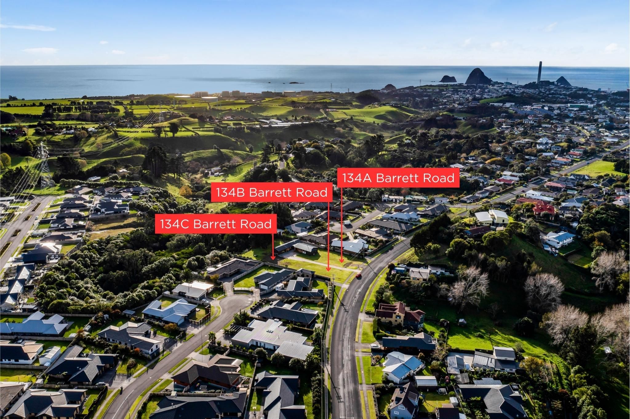 134A, B and C Barrett Road, Whalers Gate, New Plymouth, 0 ਕਮਰੇ, 0 ਬਾਥਰੂਮ, Section
