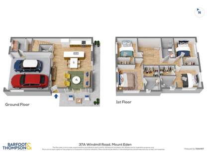 37A Windmill Road, Mt Eden, Auckland City, Auckland, 4房, 3浴, 独立屋