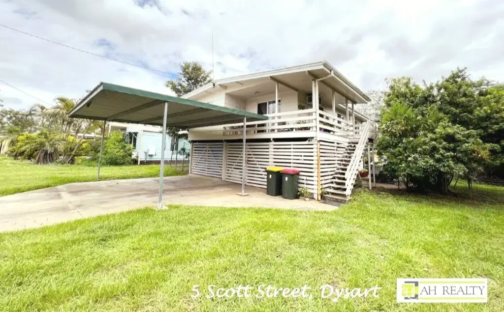 Dysart 3房  SPACIOUS 3-BEDROOM HIGH-SET HOME PARTLY BUILT IN UNDERNEATH WITH 2 EXTRA ROOMS AND A SECOND BATHROOM!