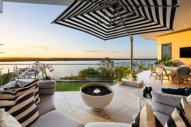 Paradise Point 4房  Two-Level Penthouse - Panoramic Broadwater and River Views