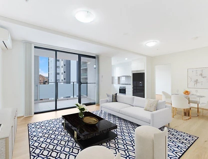 66/61 - 71 Queen Street, Auburn, Parramatta (Northwest suburbs), 2 ਕਮਰੇ, 2 ਬਾਥਰੂਮ, Apartment