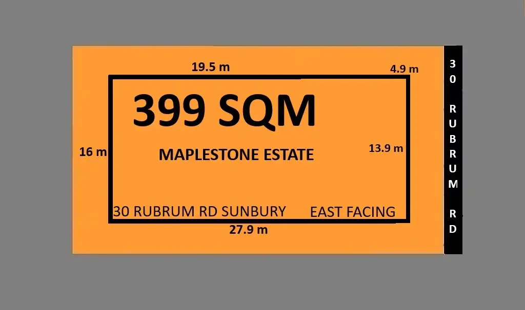 Sunbury Titled & Ready! 399sqm East-Facing Block in Booming Maplestone Estate of Sunbury!!!