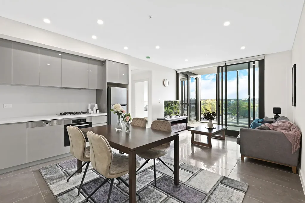 Macquarie Park 1कमरा Northerly Aspect Luxury One Bedroom Plus Study With Parking