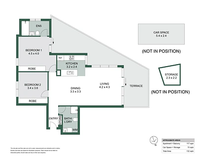 53/31-33 Millewa Avenue, Wahroonga, Upper North Shore, 2 rūma, 2 rūma horoi, Apartment