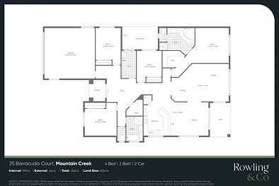 25 Barracuda Court, Mountain Creek, QLD 4557, 4 Schlafzimmer, 2 Badezimmer, House