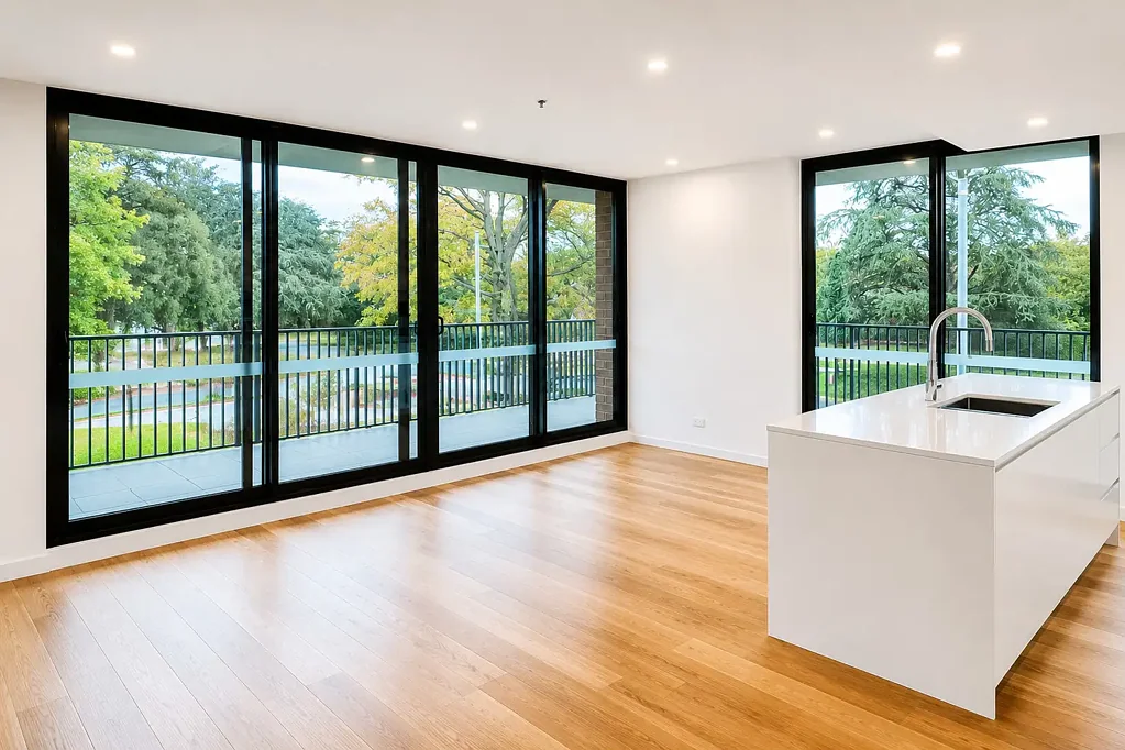 Spacious 2-Bedroom, 2-Bathroom Apartment with Expansive Corner Balcony in the Heart of the City