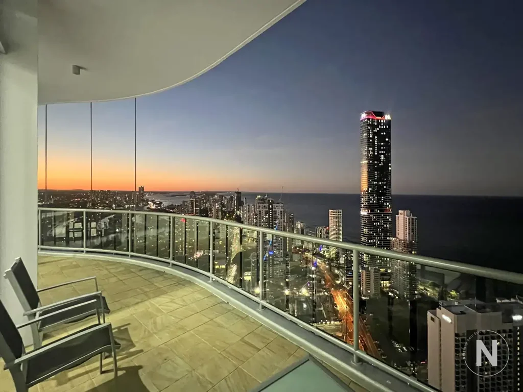 Superb Panoramic North/East Skyline, Ocean, River & Hinterland Views