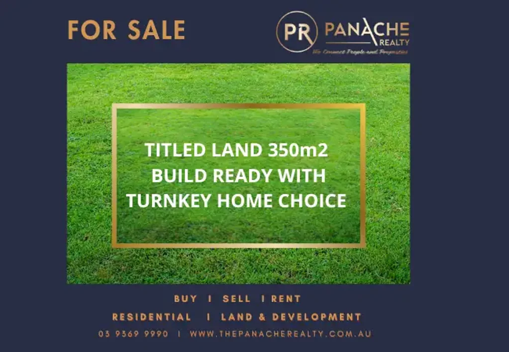 Fraser Rise Titled Block of Land FOR SALE in Prime Location of Fraser Rise