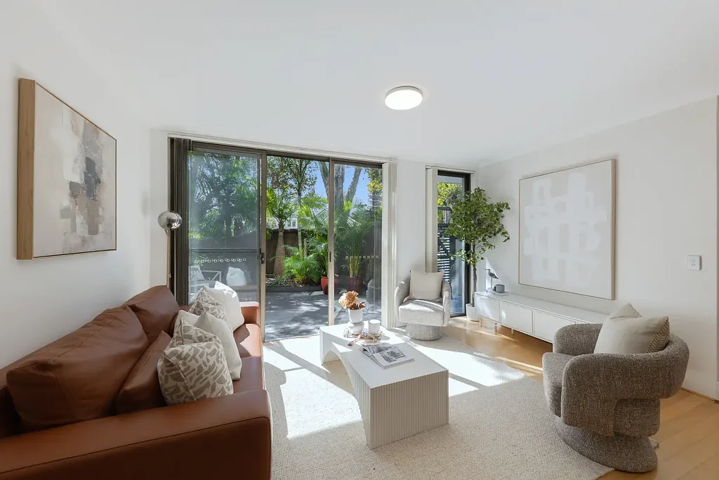 Cremorne 3房 私密精品联排别墅带娱乐庭院 Private Boutique Townhouse With Entertainers' Courtyard
