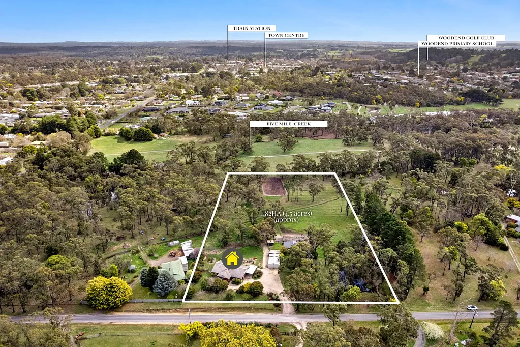 Woodend 3部屋 A Lifestyle Retreat on the Edge of Town