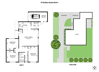 1/19 Toolern Street, Melton South, VIC 3338, 3 Bedrooms, 1 Bathrooms, Unit