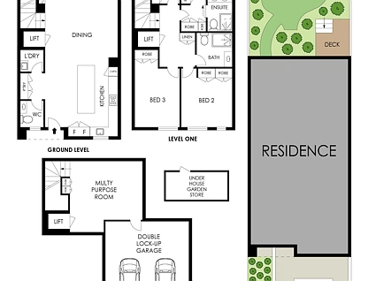8/23-27 Wheatleigh Street, Crows Nest, Lower North Shore, 4 rūma, 2 rūma horoi, Townhouse