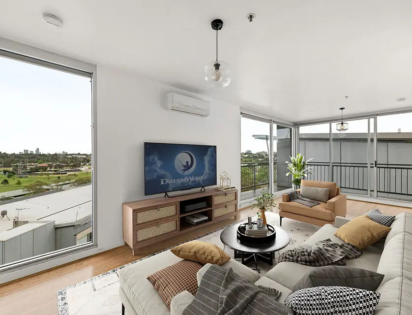 605/70 Speakmen Street, Kensington, Melbourne CBD, 2 phòng ngủ, 2 phòng tắm, Apartment