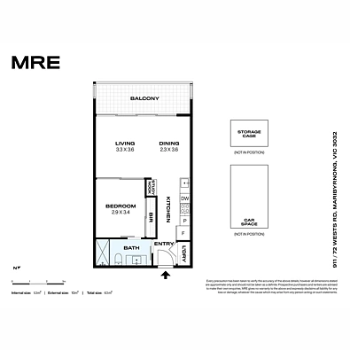 911/72 Wests Road, Maribyrnong, VIC 3032, 1房, 1浴, Apartment