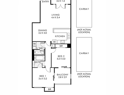 49/99-105 Wellington Street, East Perth, Perth CBD, 2房, 1浴, Apartment