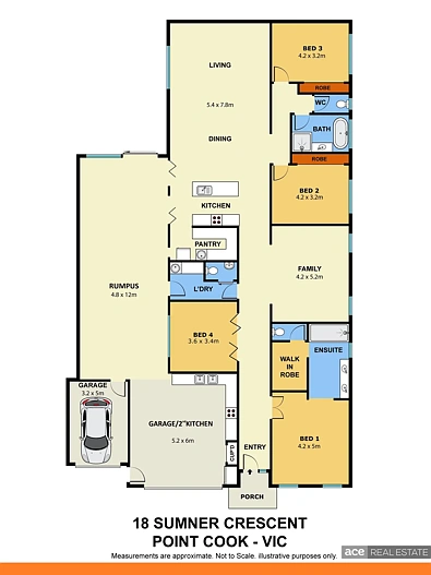 18 Sumner crescent, Point Cook, VIC 3030, 4 slaapkamers, 2 badkamers, House
