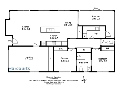 1/66 Trevor Street, Ulverstone, West and North West, 2 Schlafzimmer, 1 Badezimmer, Unit