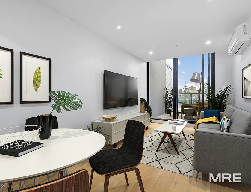 207/41 Nott Street, Port Melbourne, Melbourne CBD, 1 ਕਮਰੇ, 1 ਬਾਥਰੂਮ, Apartment