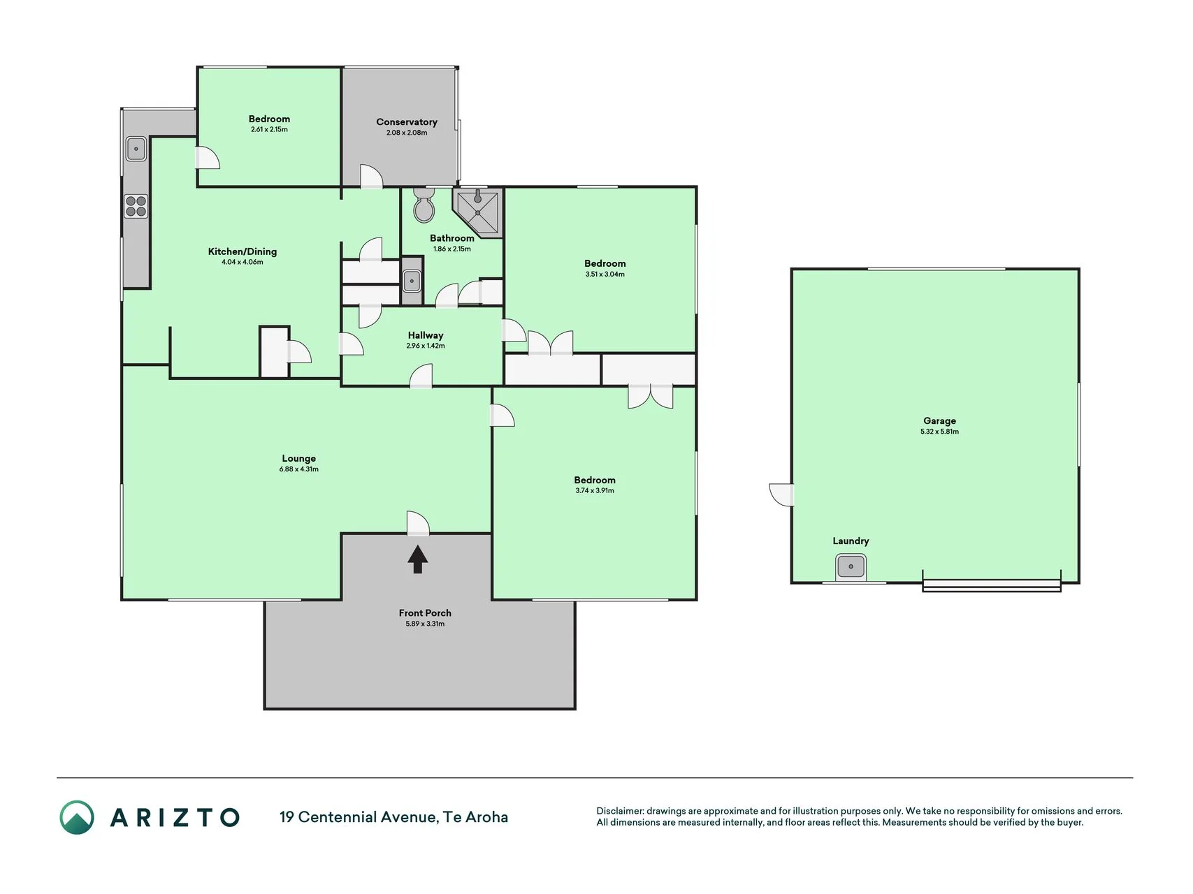 19 Centennial Avenue, Te Aroha, Matamata-Piako District, Waikato, 3 Bedrooms, 1 Bathrooms, House