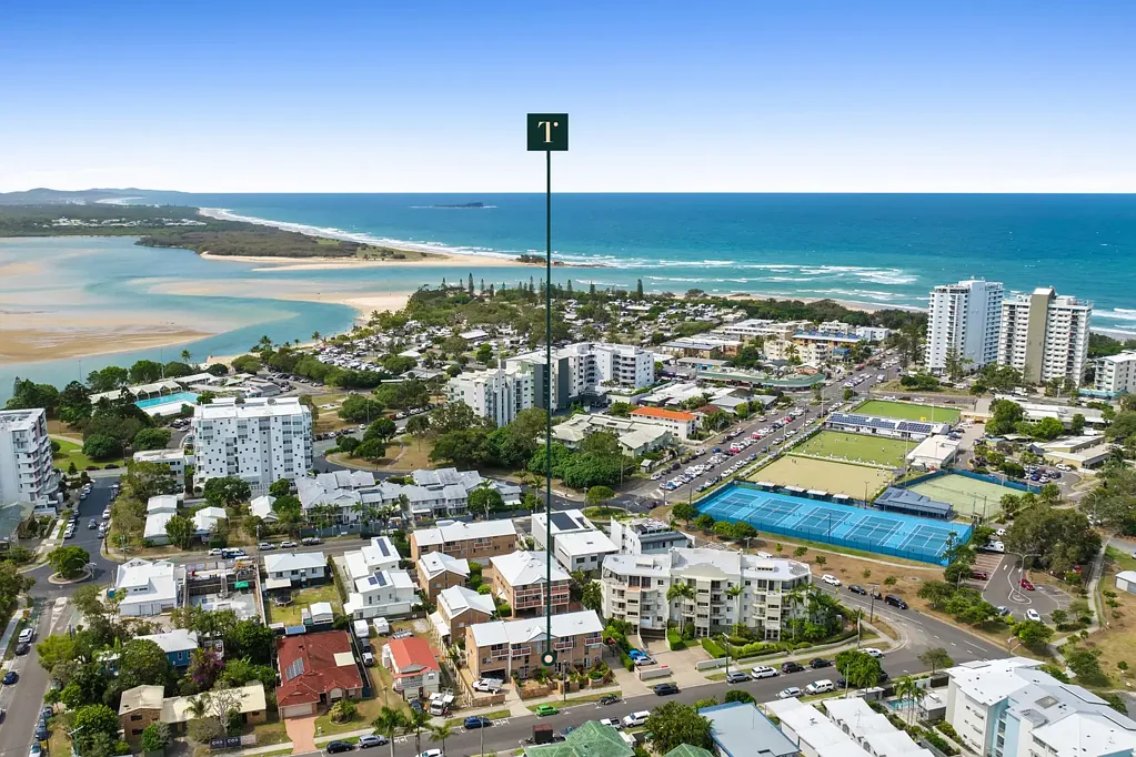 Maroochydore 2ห้องนอน Cotton Tree Coastal Living, Steps from It All!