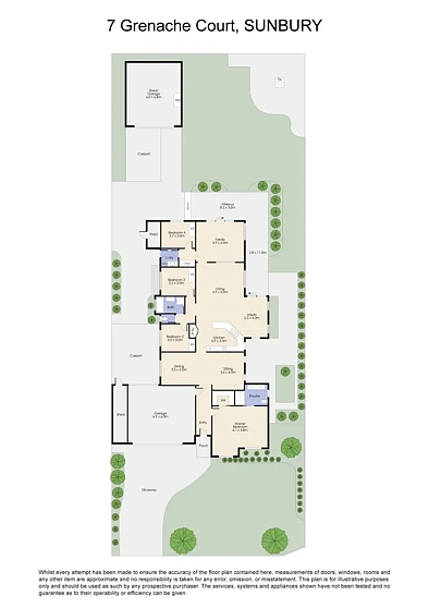 7 Grenache Court, Sunbury, VIC 3429, 4 phòng ngủ, 2 phòng tắm, House