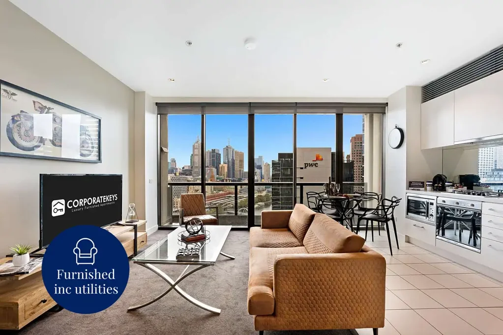 'Freshwater Place' - Fully Furnished. Stay from 1 month. Includes all utilities.