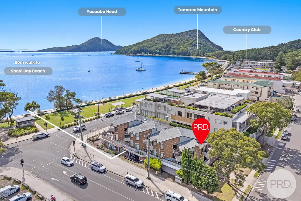 Shoal Bay 2部屋 Beachside Apartment with Beautiful Water Views